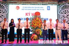 Provincial Association of Small and Medium Enterprises holds a celebration of Vietnamese Entrepreneurs’ Day