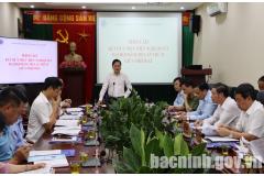 Bí thư Tỉnh ủy Nguyễn Anh Tuấn làm việc với Đảng bộ Ban Quản lý các KCN Bắc Ninh