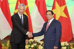 Việt Nam - Singapore xem xét khả năng nâng cấp quan hệ lên Đối tác chiến lược toàn diện