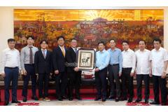 Phó Chủ tịch UBND tỉnh Đào Quang Khải làm việc với lãnh đạo Tập đoàn LS Electric