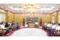 Chủ tịch UBND tỉnh Vương Quốc Tuấn: Tiếp và làm việc với các doanh nghiệp Trung Quốc tìm hiểu đầu tư vào tỉnh Bắc Ninh