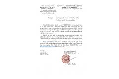 Văn bản số 158/BQL-MT ngày 10/02/2022 của Ban quản lý các KCN Bắc Ninh 