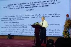 Phát biểu của đồng chí Nguyễn Tử Quỳnh, Phó Bí thư Tỉnh ủy, Chủ tịch UBND tỉnh Bắc Ninh