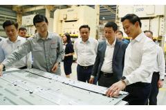 Chủ tịch UBND tỉnh Vương Quốc Tuấn khảo sát hoạt động một số doanh nghiệp trong nước nhằm đề xuất, xây dựng chính sách phát triển
