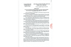 THÔNG BÁO Về việc thu hồi đất thực hiện Dự án đầu tư xây dựng và kinh doanh kết cấu hạ tầng KCN Thuận Thành III - phân khu C