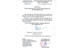 Thông báo v/v Giới thiệu chức danh và chữ ký Trưởng Ban Quản lý các khu công nghiệp Bắc Ninh