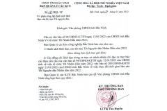 Văn bản số 132/BQL-VP ngày 27/01/2022 của Ban quản lý các KCN Bắc Ninh
