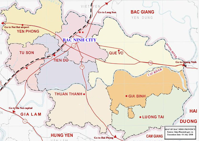 Map of IPs